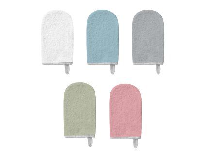 Babyono Froté detská žinka na umývanie (Farba Biela)