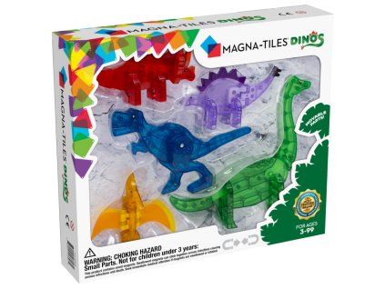 magneticka stavebnica dinos 5 dielov magna tiles 22805 1