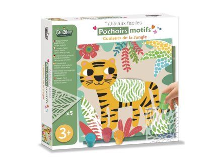 malovanie s peciatkami a sablonami dzungla 3